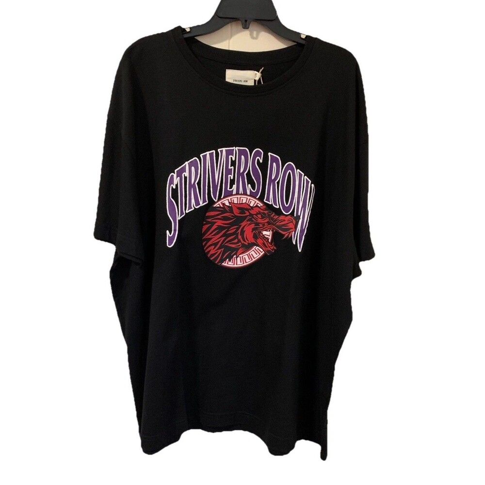 Strivers Row Mens Size 3XL Tee Wolf Graphic Logo Short Sleeve NWT